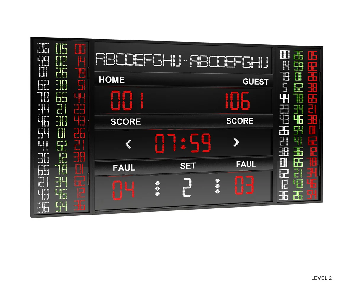 14 Hatlı NBA Skorbord