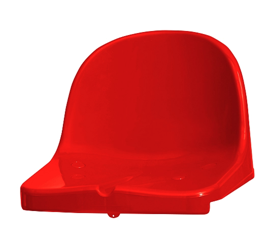 2 Delikli Pvc Arkalıklı Tribün Koltuğu