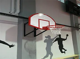 Duvara Monte Antrenman Tipi Basketbol Potası
