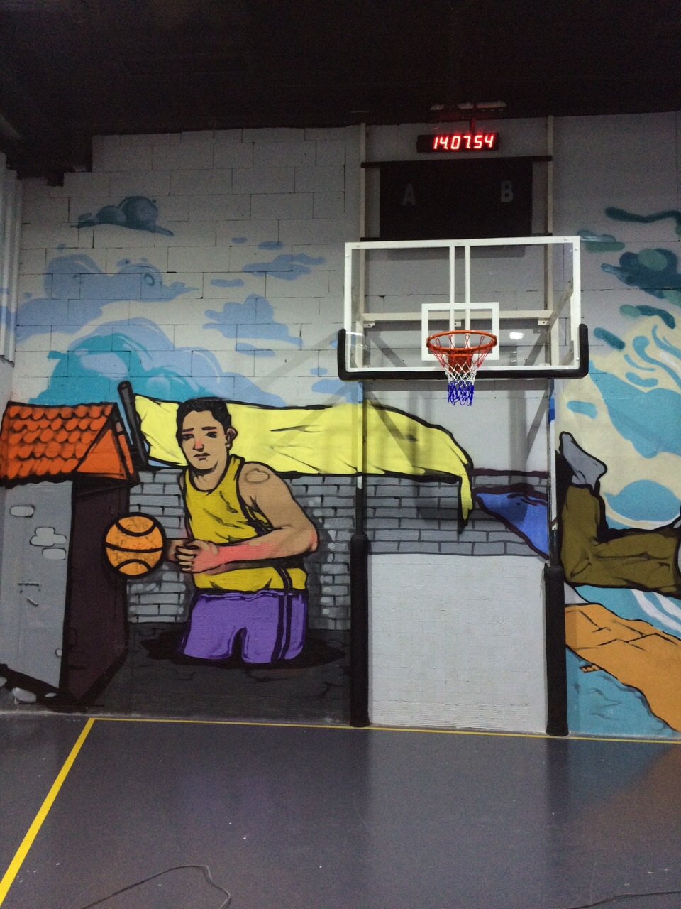 Duvara Monte Basketbol Potası