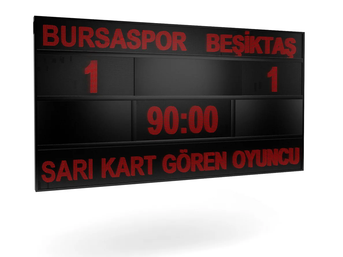 Profesyönel Futbol Stad Skorbordu