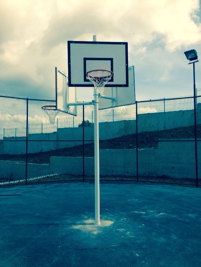 3 Yönlü Fiber Panyalı Basketbol Potası