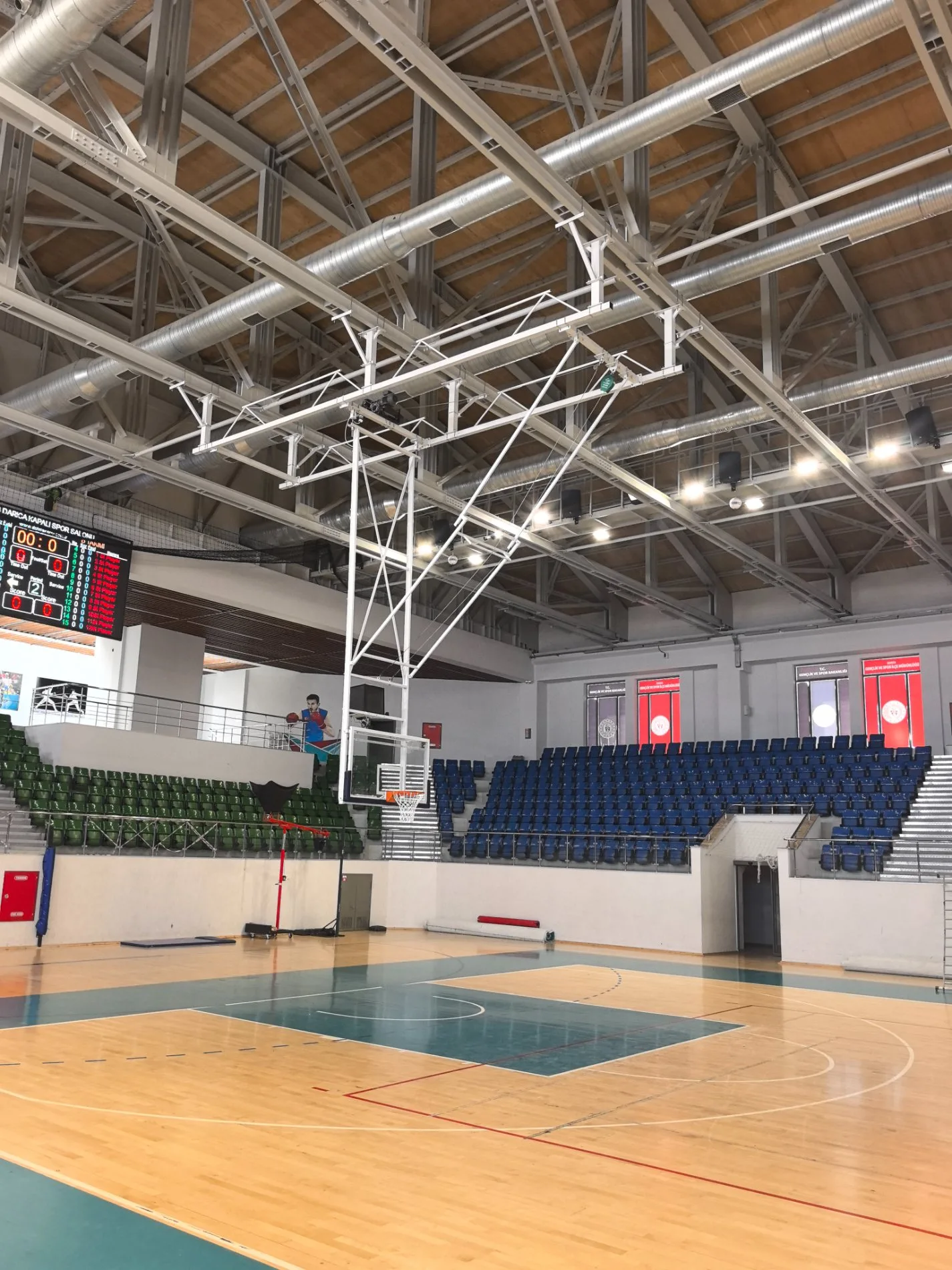Tavana Katlanır Basketbol Potası